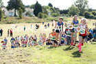 Girls under-13s 2019 Start Fitness Harrier league, Wrekenton, Gateshead. Photo: David T. Hewitson/Sports for All Pics